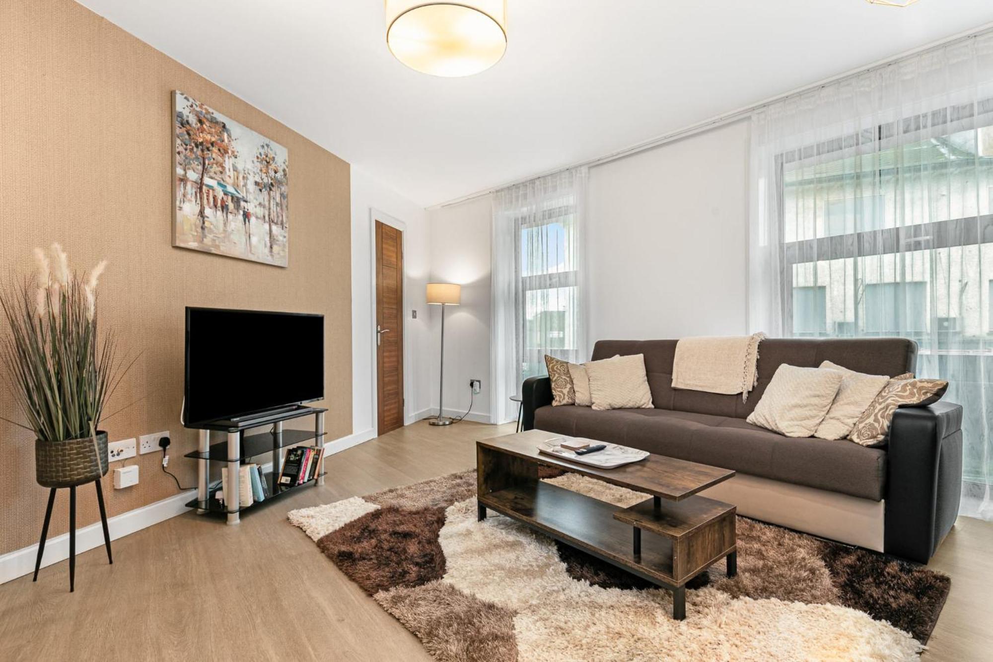 Modern 1 Bedroom Apartment In Woking Town Centre Dış mekan fotoğraf